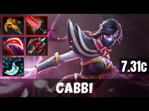 GABBI TEMPLAR ASSASSIN TOP LANE | DOTA 2 PATCH 7.31C PRO GAMEPLAY