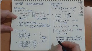 Numerical Methods - Chapter 02: Systems of Linear Equations (Lecture 01)