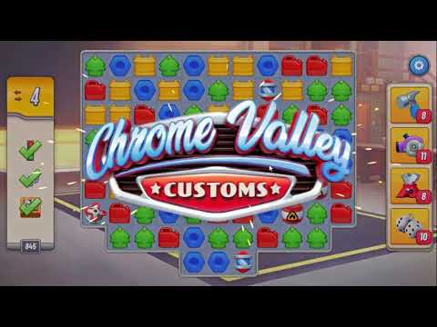 Chrome Valley Customs Level 845 - NO BOOSTERS GAMEPLAY + FULL STORY 🚘🔧 | SKILLGAMING ✔️