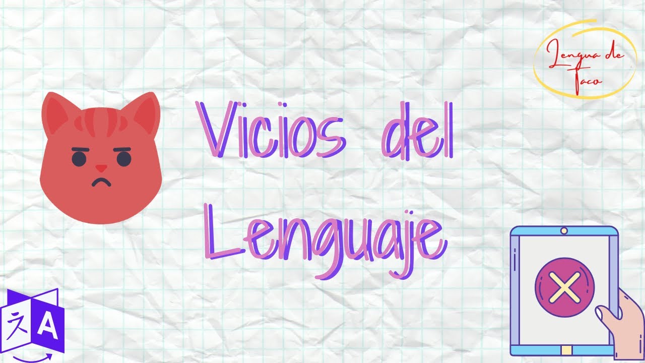 Vicios del lenguaje: Solecismo, Anfibología y Barbarismo.