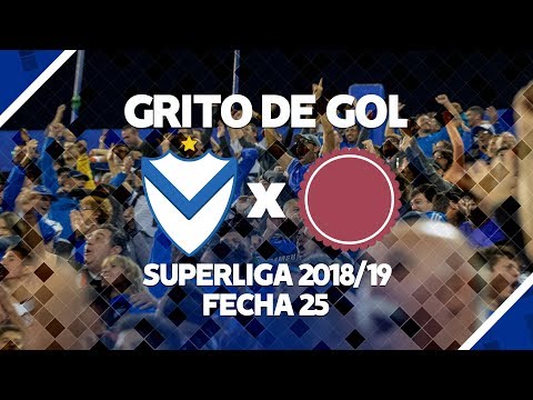 "GRITO GOL | Velez 4 Vs Lanus 0 | Torneo 2018/19 | Fecha 25" Barra: La Pandilla de Liniers • Club: Vélez Sarsfield