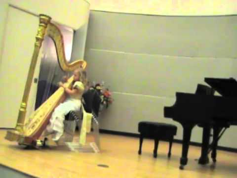 S. Slonimsky - Bells. Alisa Sadikova - 7 years old harpist.