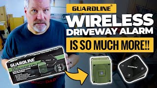 Guardline Wireless Driveway Alarm is so much more!!