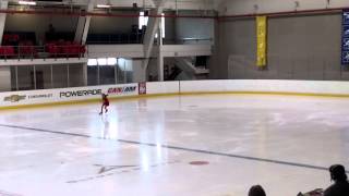 Ashley Leahy at Lake Placid Summer Figure Skating Championship 2015/Juvenile
