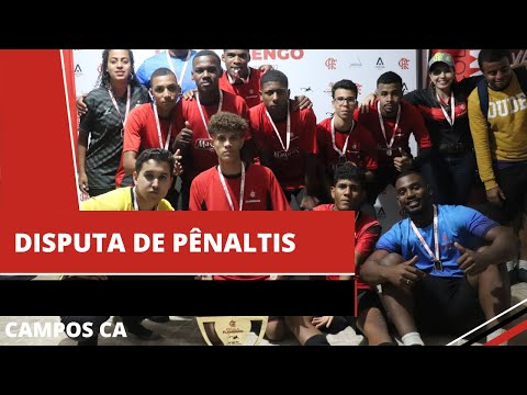 DISPUTA DE PÊNALTIS ENTRE ESCOLA FLAMENGO ITAPERUNA VS ESCOLA FLAMENGO CAMPOS