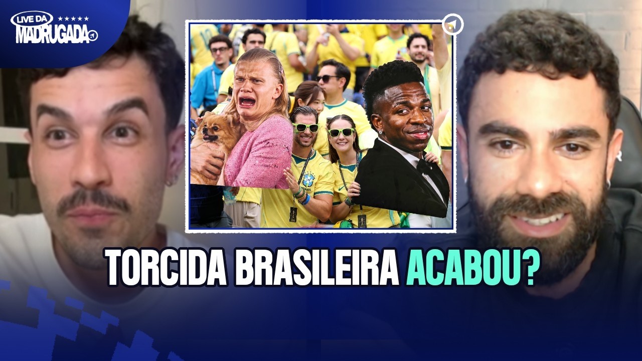 POR QUE A TORCIDA DA ARGENTINA TORCE MAIS QUE A BRASILEIRA? | LIVE DA MADRUGADA