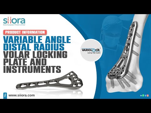 Product Information of Variable Angle Distal Radius Volar Locking Plate And Instruments | SIORA