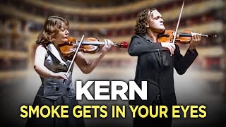 J.Kern.  Smoke gets on your eyes. Russian violinists