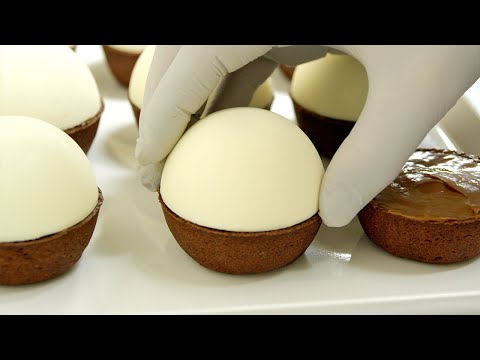 Petit Gateau Milano - comida coreana [ASMR]