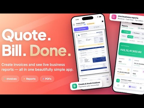 Quotation Maker :Invoice Maker video thumbnail