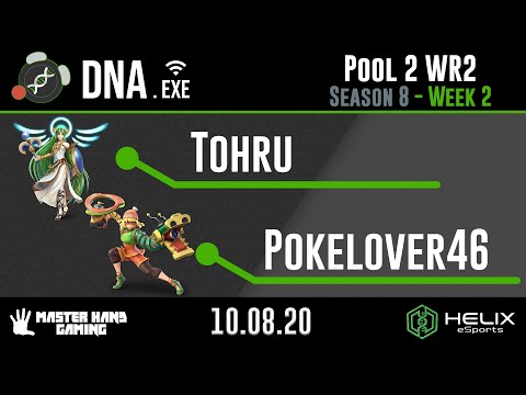 DNA.EXE S8:W2 - Tohru (Palutena) Vs. Pokelover46 (Min Min, Pichu) - Pool 2 WR2