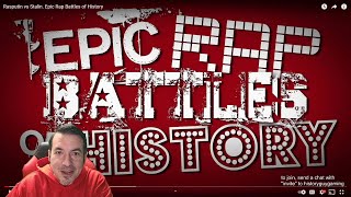 Historian Reaction // Epic Rap Battles of History (Stalin/Rasputin &amp; Edison/Tesla)