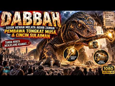 DABBAH: SOSOK HEWAN MELATA AKHIR ZAMAN PEMBAWA TONGKAT MUSA & CINCIN SULAIMAN