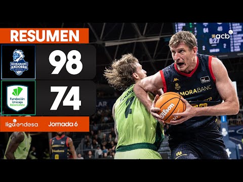 MoraBanc Andorra - Unicaja (98 - 74) RESUMEN | Liga Endesa 2025-26