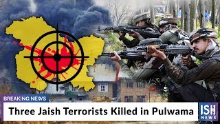 Three Jaish Terrorists Killed in Pulwama