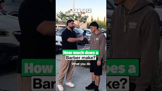Ep. 456 Income Interviews💲 How Much a Barber Makes in San Jose #barber #career #salary