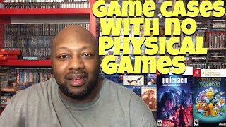 Games cases with no physical games