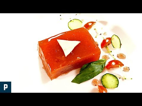 YouTubeプレイボタン風のトマト料理の作り方 Video