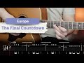 The Final Countdown - Europe | Tab Intro | Tutorial | Lesson