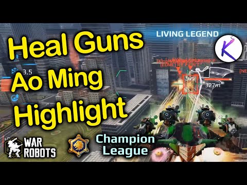Gargantua Pantagruel Ao Ming Titan highlights war robots gameplay WR robot