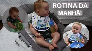 ROTINA DA MANHÃ COM O BEBÊ REBORN HEITOR!