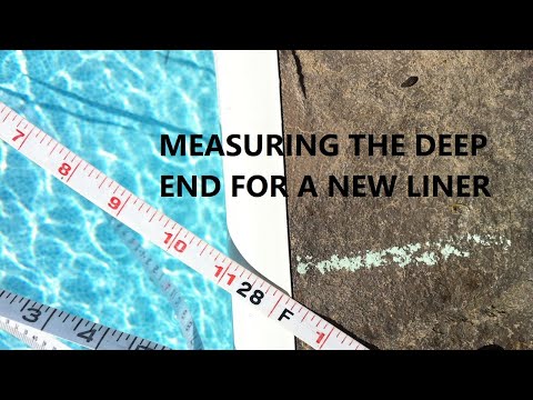 Pool Liner Measurement - Deep End