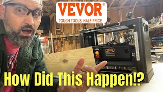 Vevor 13" Thickness Planer Unboxing and Test Cut! How Accurate Is it!? Find out Here!
