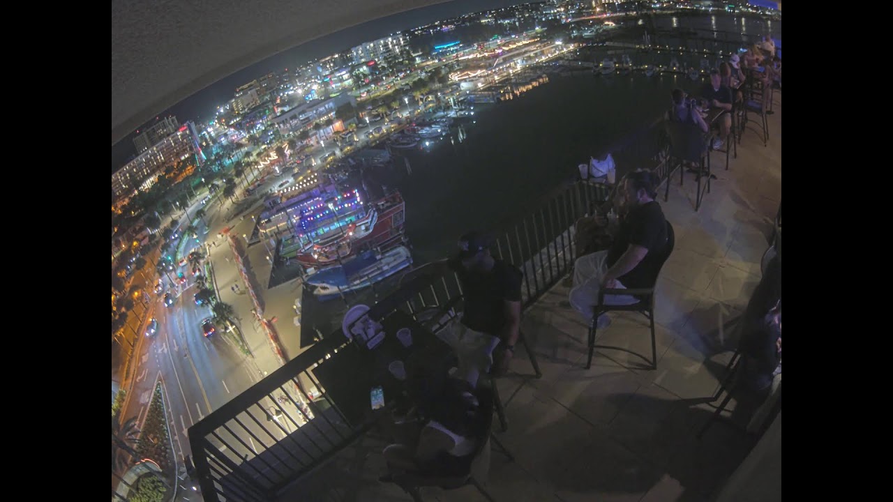 Live webcam view of Vista del puerto desde Jimmy's Crows Nest