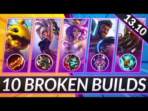 10 BEST ITEM BUILDS for Patch 13.10 - (Ghostblade is BROKEN) Meta Champs - LoL Guide
