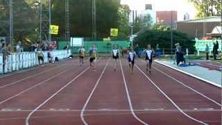 preview picture of video 'ACA open meeting: 100m - reeks 2'