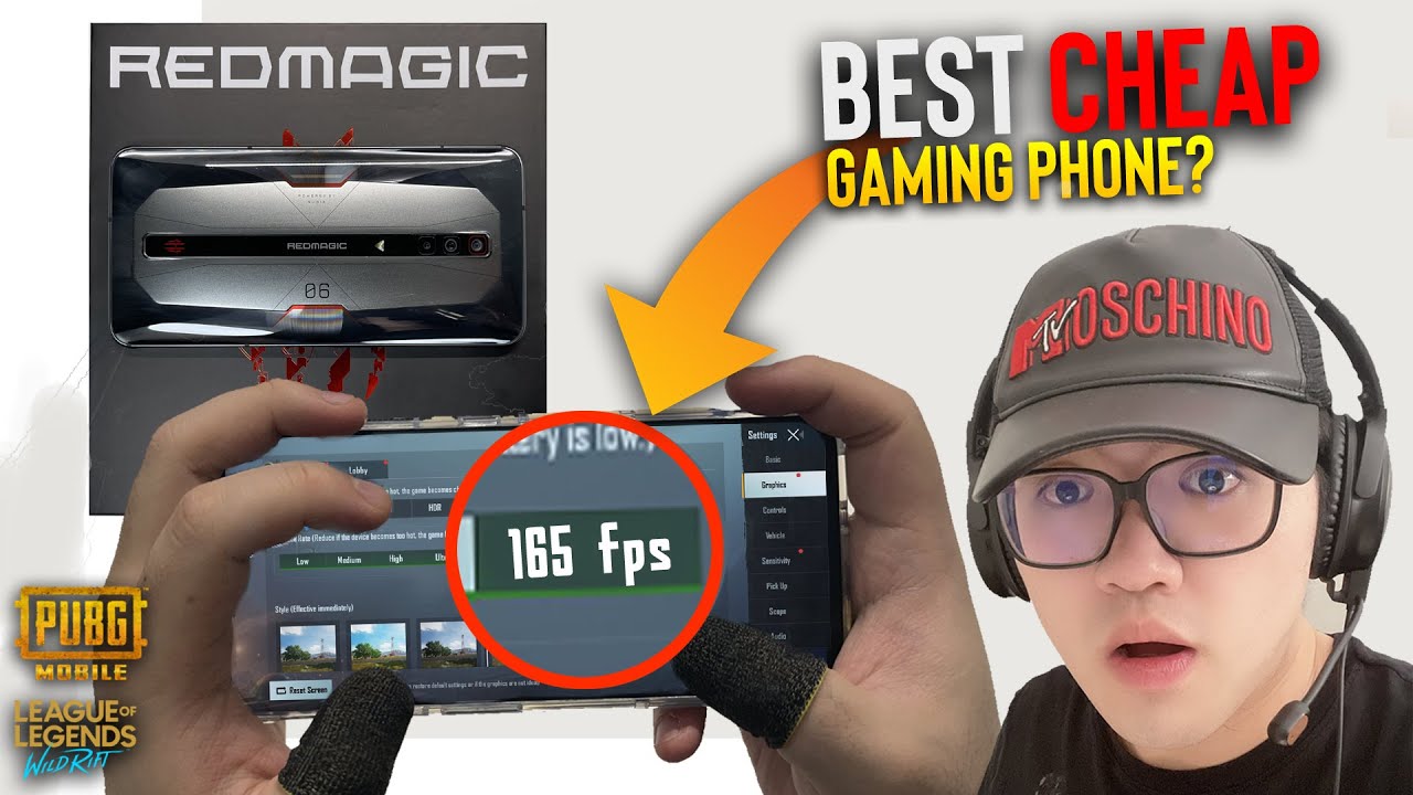 Can PUBG MOBILE Run 165 FPS On This Gaming Phone? | Red Magic 6 Pro Review | Wild Rift