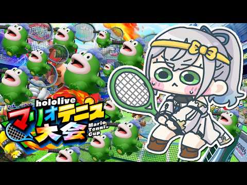 【マリオテニス フィーバー】ガボン............だんちょの学歴についてこれるか？【白銀ノエル/ホロライブ】