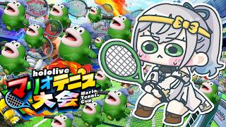 【マリオテニス フィーバー】ガボン............だんちょの学歴についてこれるか？【白銀ノエル/ホロライブ】