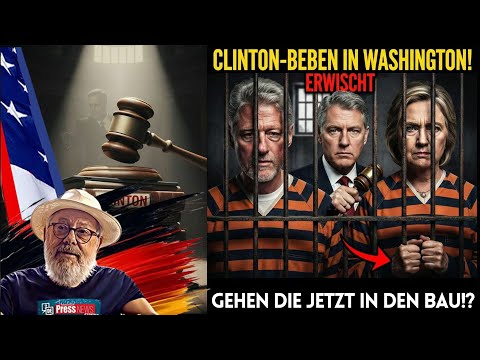 “Clinton earthquake in Washington: Bill and Hillary cave in – is jail now really a threat?”