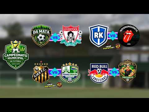Começa no domingo (3) o Campeonato Municipal de Futebol 2026