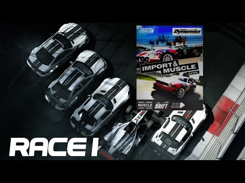 Lets play GRID Autosport -Part 18-Team Dynamics import and muscle series - Race 1