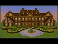 Minecraft: How to Build a Wooden Mansion | PART 2