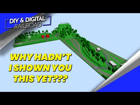 My N Scale 2-Door Model Railroad Layout Track Plan