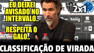 FOI A LOUCURA!! OLHA O QUE EDUARDO DOMINGUEZ DISSE APÓS CLASSIFICAÇÃO DO ATLÉTICO 2 x 1 CRUZEIRO