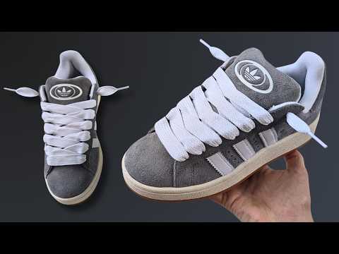 HOW TO LACE ADIDAS CAMPUS 00s (BEST WAY)