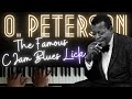 Oscar Peterson Jazz-Blues Lick (and 7 ways to practice it) │Jazz Piano Lesson #15
