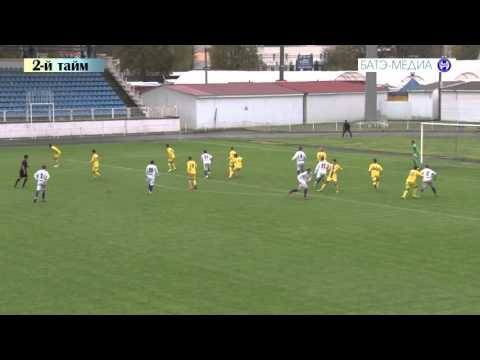 24.10.2015_БАТЭ (Борисов) - Нафтан (Новополоцк). Голы матча. Дубль