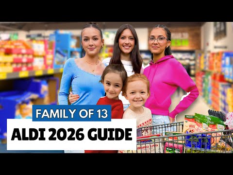 How I Shop ALDI for a Family of 13 in 2026 | What We Always Buy