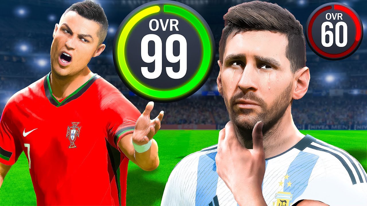 I Put Everyone in Their Prime, Except Lionel Messi