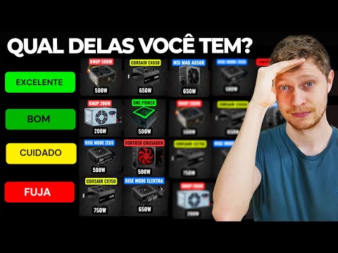 AS MELHORES E PIORES FONTES DE PC GAMER PRA USAR HOJE! (TOME CUIDADO!) 2025