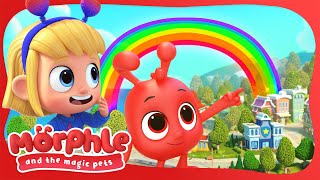 Rainbow Chasers | Morphle and the Magic Pets | Available on Disney+ and @disneyjunior | BRAND NEW