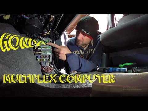 Honda Passenger Multiplex Control Unit Replacement - How To - 2004 Odyssey