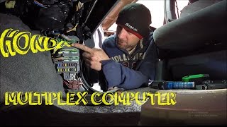 Honda Passenger Multiplex Control Unit Replacement - How To - 2004 Odyssey