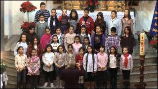 CORO INFANTIL COLEG.IO DE LA ANGOSTURA CON " NOCHE DE PAZ "