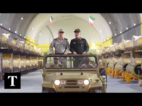 Iran shows off missile city packed with ballistic weapons